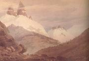 between chamonix and martigny (nn03) John Robert Cozens